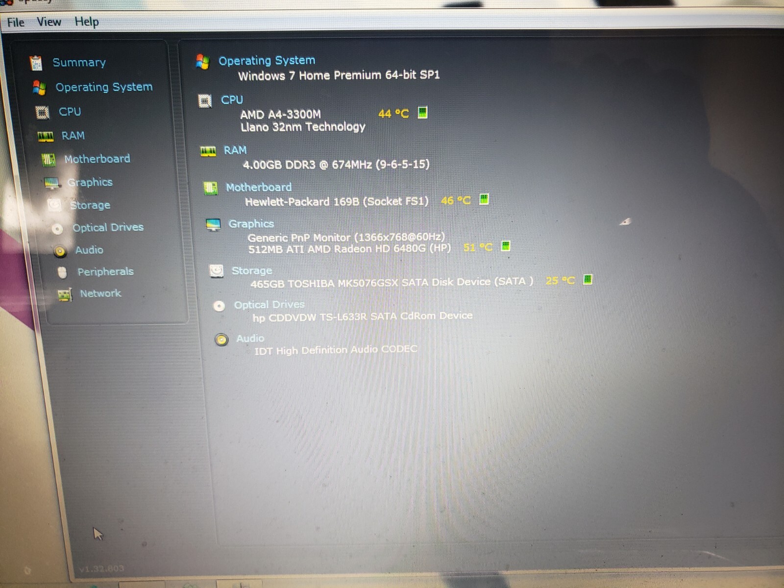 HP Pavilion G6-1C62US 15.6″ Laptop AMD A4-3300M@1.90GHz 500GB HDD 4GB RAM READ