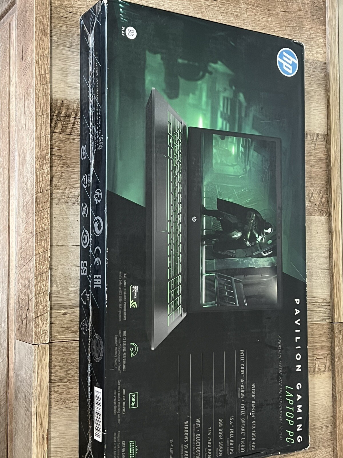 HP Pavilion 15-cx0058wm 15.6″ FHD Gaming Laptop (2.3GHz 4GHz 8GB RAM GTX 1050)