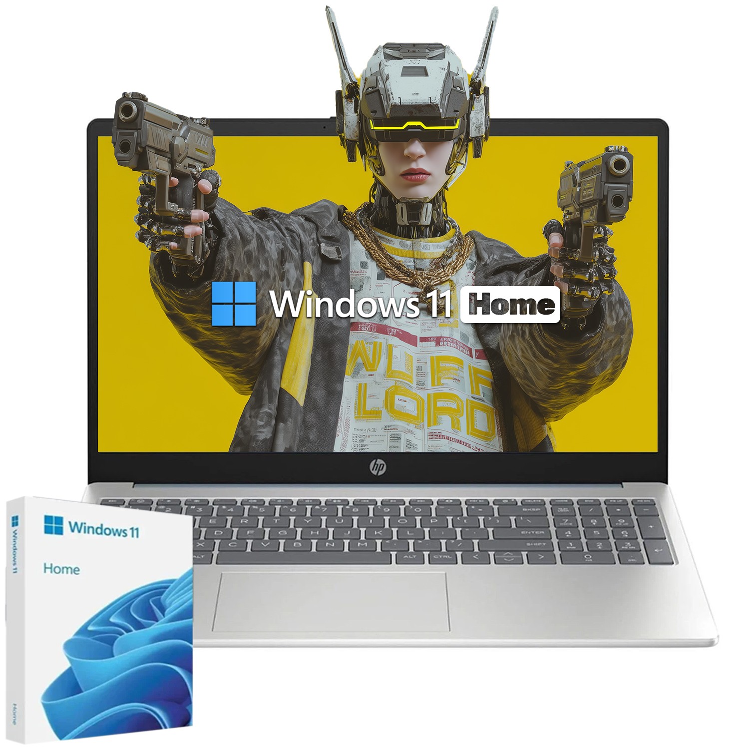 HP Laptop 15.6 in FHD 60Hz Touch Screen 8 core Intel i3 N305 UpTo 32GB RAM 2TB