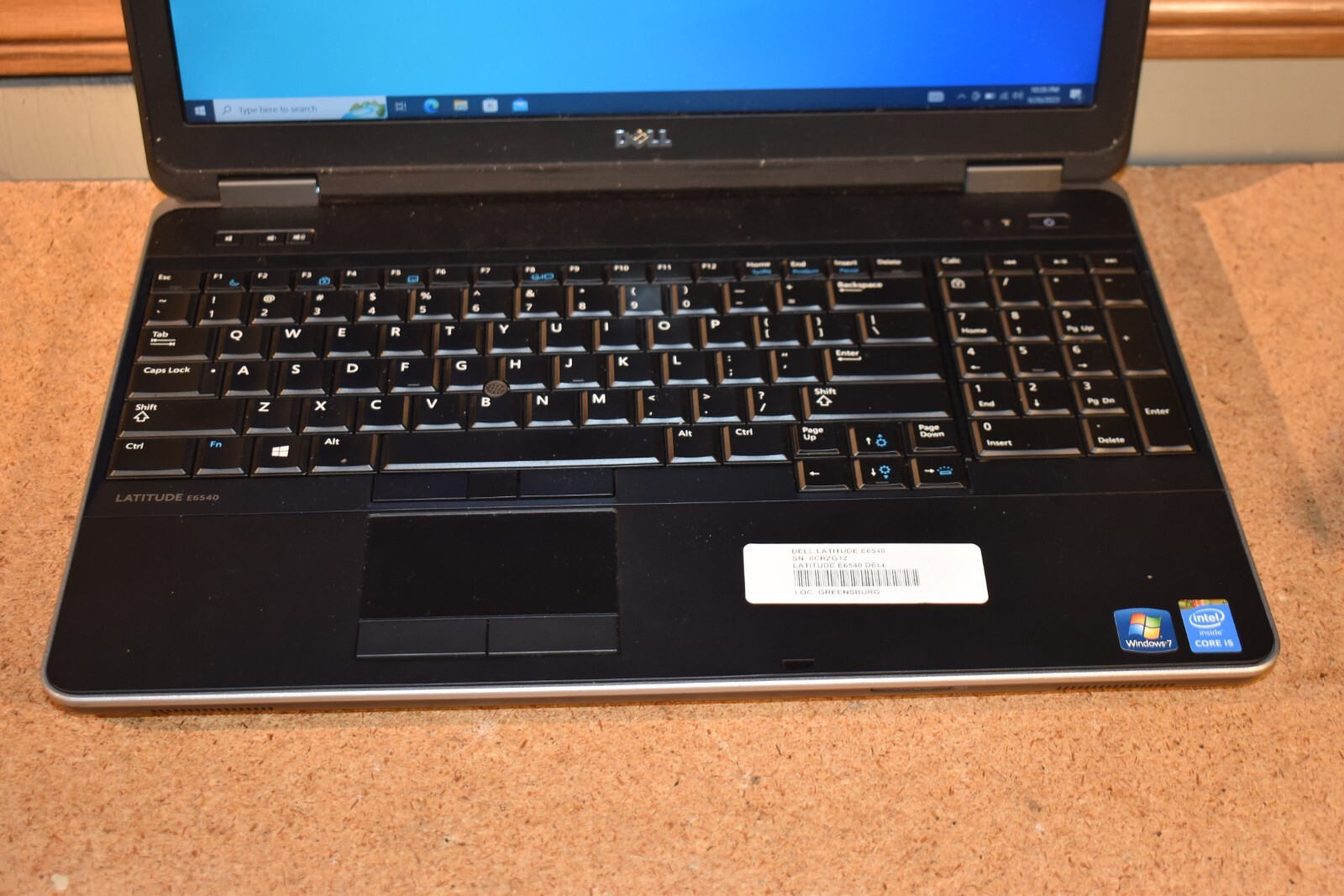 Dell Latitude E6540 Core i5-4300M 8GB RAM 512GB SSD Windows 10 Pro 1920x1080p