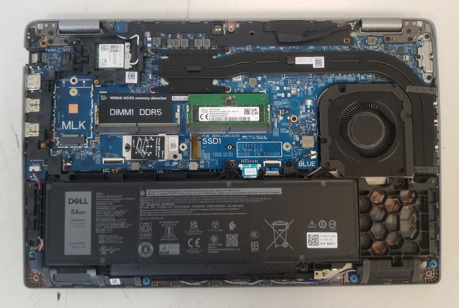 Dell Latitude 5550 / Intel Core Ultra 5 125U / 8GB RAM / No SSD / FREE DELIVERY