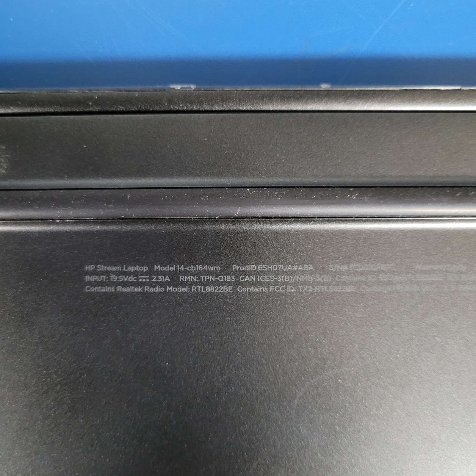 HP Stream 14-cb164wm Laptop | 4GB/32GB | Black | Win 10/11