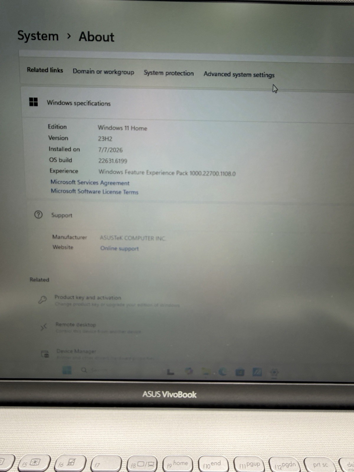 ASUS VivoBook 17 X712J 17.3″ Laptop i5-1035G1 12GB RAM 1TB Win 11 Charger