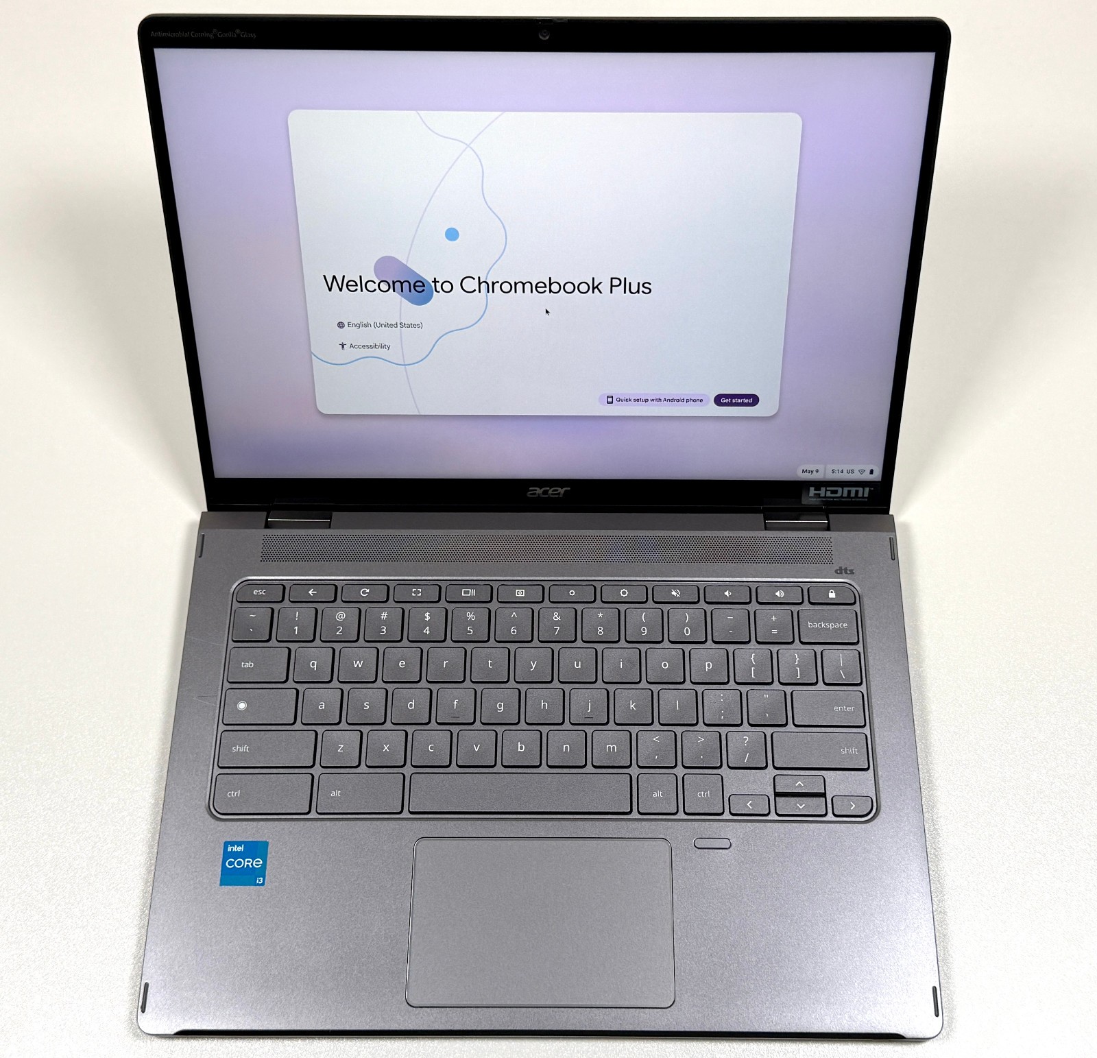 Acer Chromebook Spin 714 CP714-2WN-320J 14″ 1.2GHz i3-1315U 8GB RAM 256GB SSD