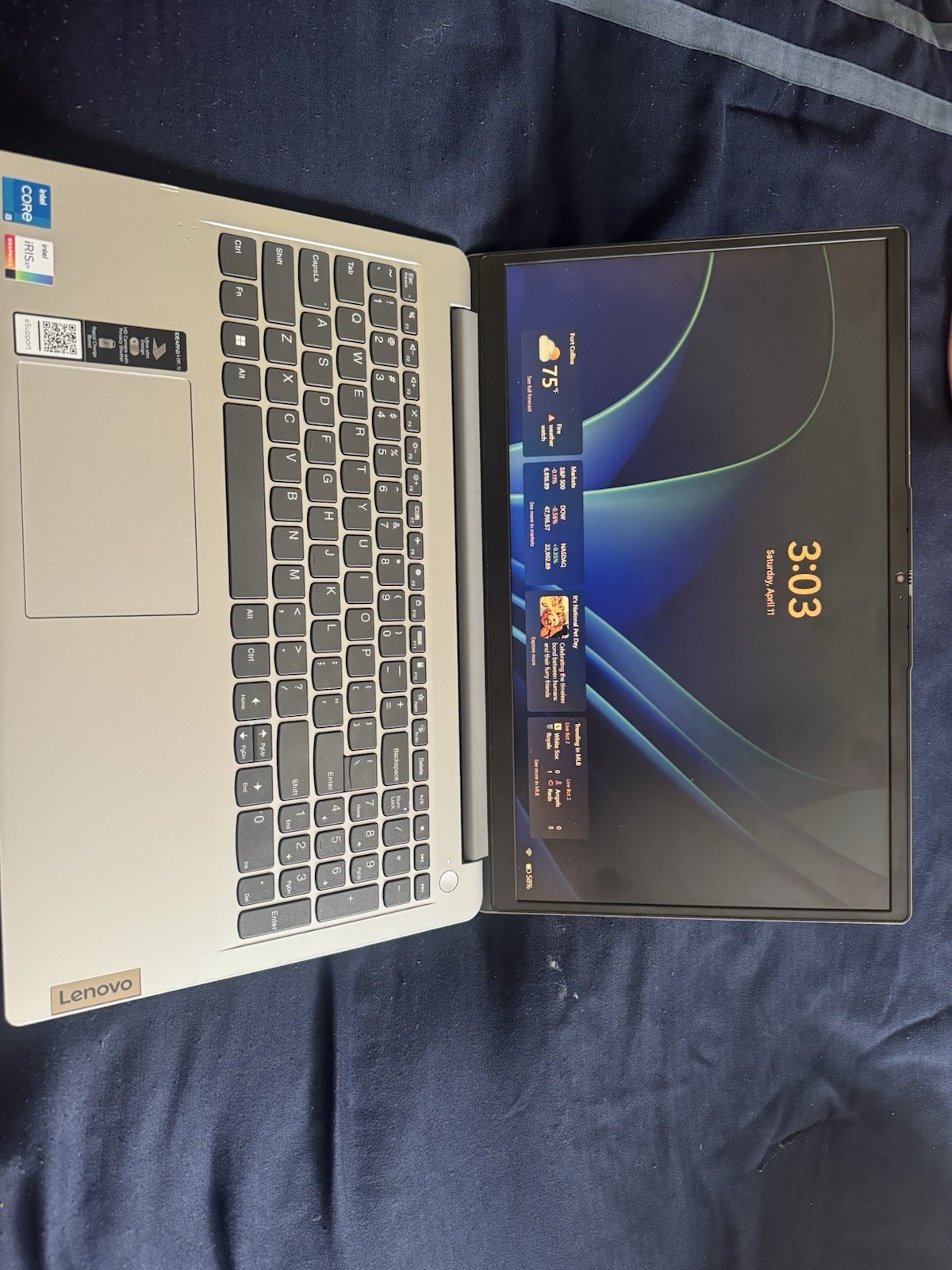 Lenovo IdeaPad U530 15.6″ Intel Core i5-1335U 16GB RAM Windows 11 Home Silver