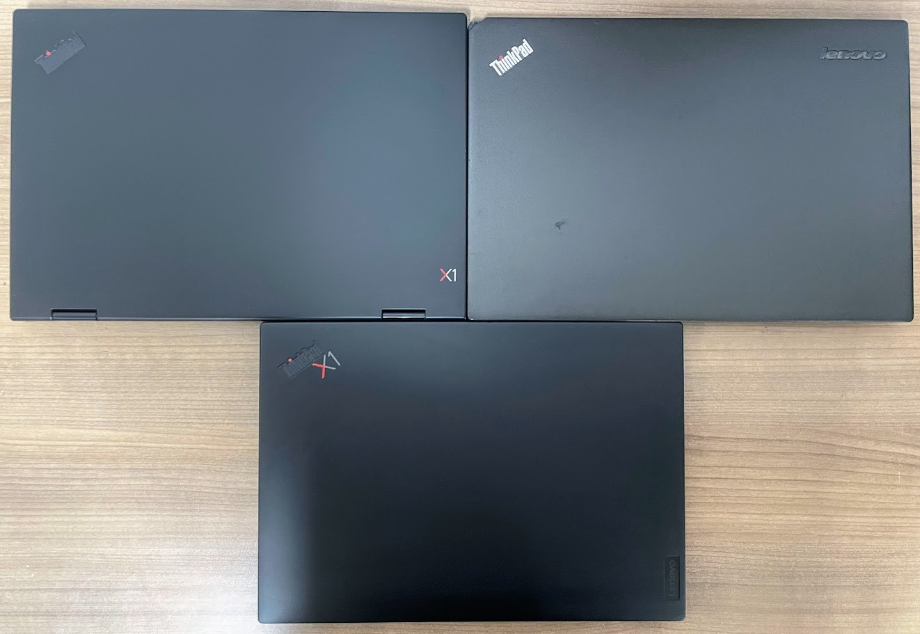 LOT 3 AS-IS MIX Lenovo ThinkPad X1 i7-5 / i5-8 / i7-11 NO RAM NO SSD PLEASE READ