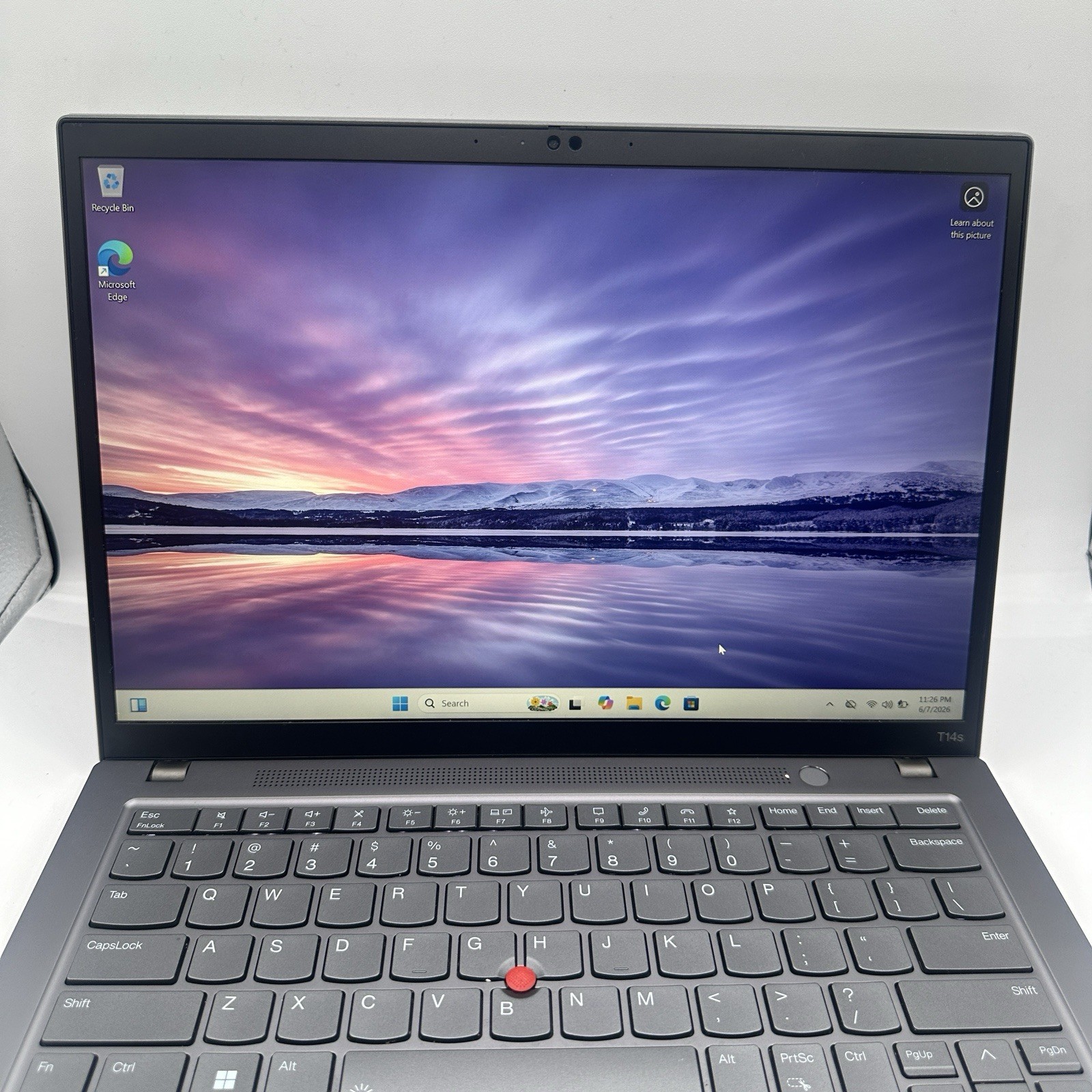 Lenovo ThinkPad T14s Gen 3 14″ Touch – Ryzen 5 Pro 6650U – 16GB RAM – 256GB SSD