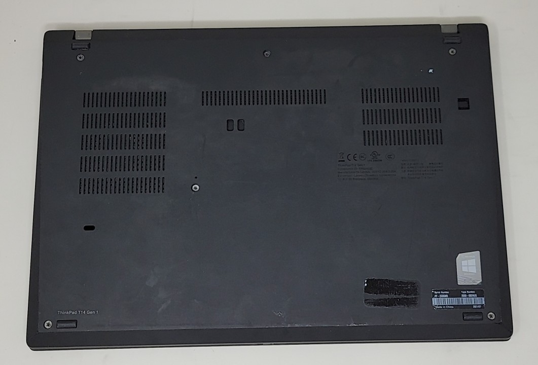 LENOVO ThinkPad T14 Gen 1 Laptop Intel Core I7-10510U 8GB 256GB SEE NOTES