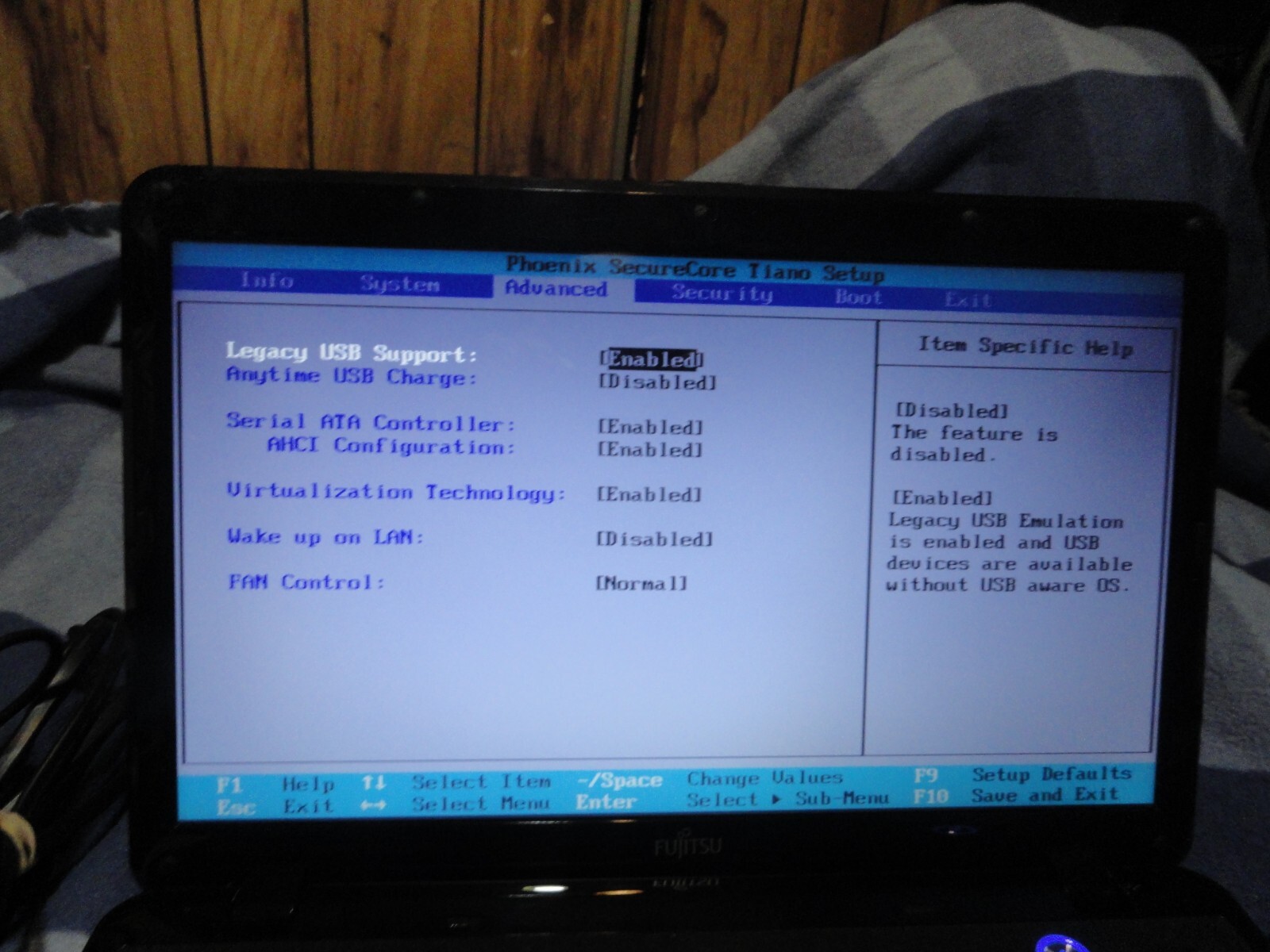 Fujitsu Lifebook AH531 Windows 7 Home Premium SP1 Activated Laptop