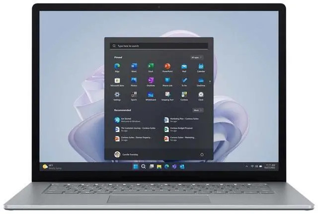 Microsoft Surface 5 13.5 in 16GB RAM 256GB SSD Core i7-1265U WIN11H Platinum
