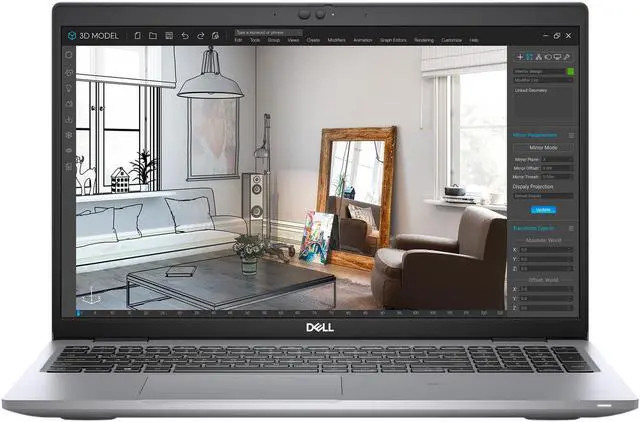 DELL Precision 3560 15.6 in i5-1145G7 32GB RAM 2TB SSD W11 Pro 64bit Iris Xe