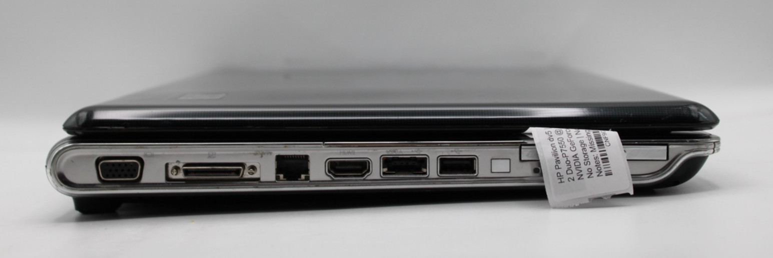 HP Pavilion Dv5 2Duo-P7550@2.26GHz 4GB DDR2 NO STORAGE OR OS *USED/TESTED*