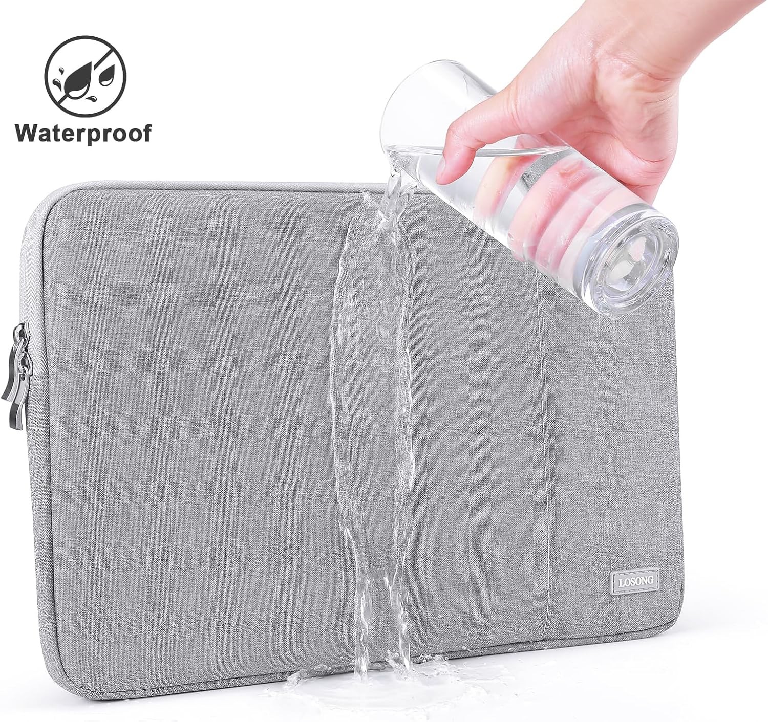 Portable Monitor Case 15.6 Inch, Protective Carrying Sleeve for 15.6 in Monitors