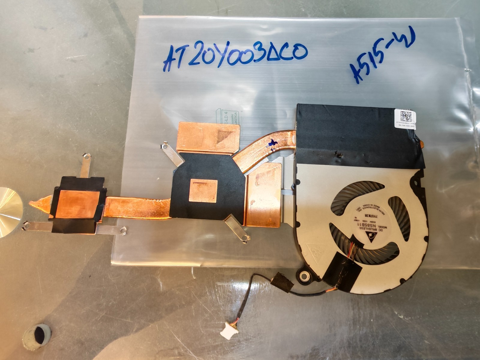 ACER A515-41 A515-51 HEATSINK FAN AT20Y003DC0 #