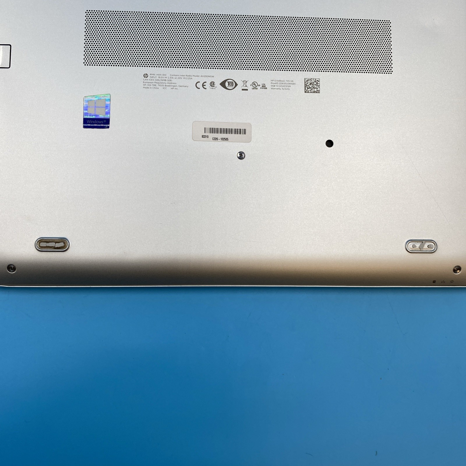 (LOT OF 2) HP EliteBooks | Ryzen 7 PRO | 8/16GB RAM | NO DRIVE | NO OS