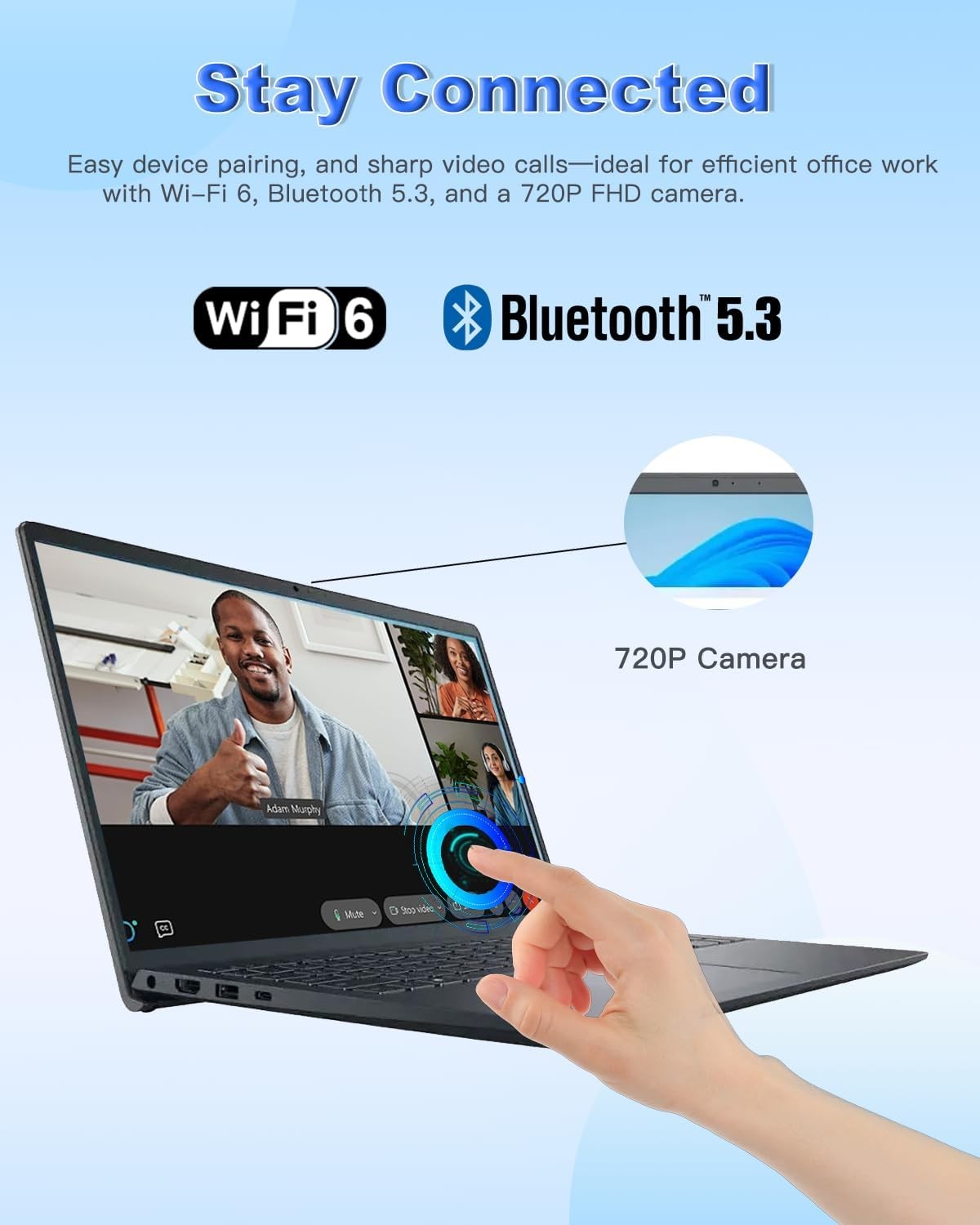 📍Dell Inspiron 15.6″ FHD Touch Laptop Intel Core i5-1334U UpTo 64GB RAM 2TB SSD
