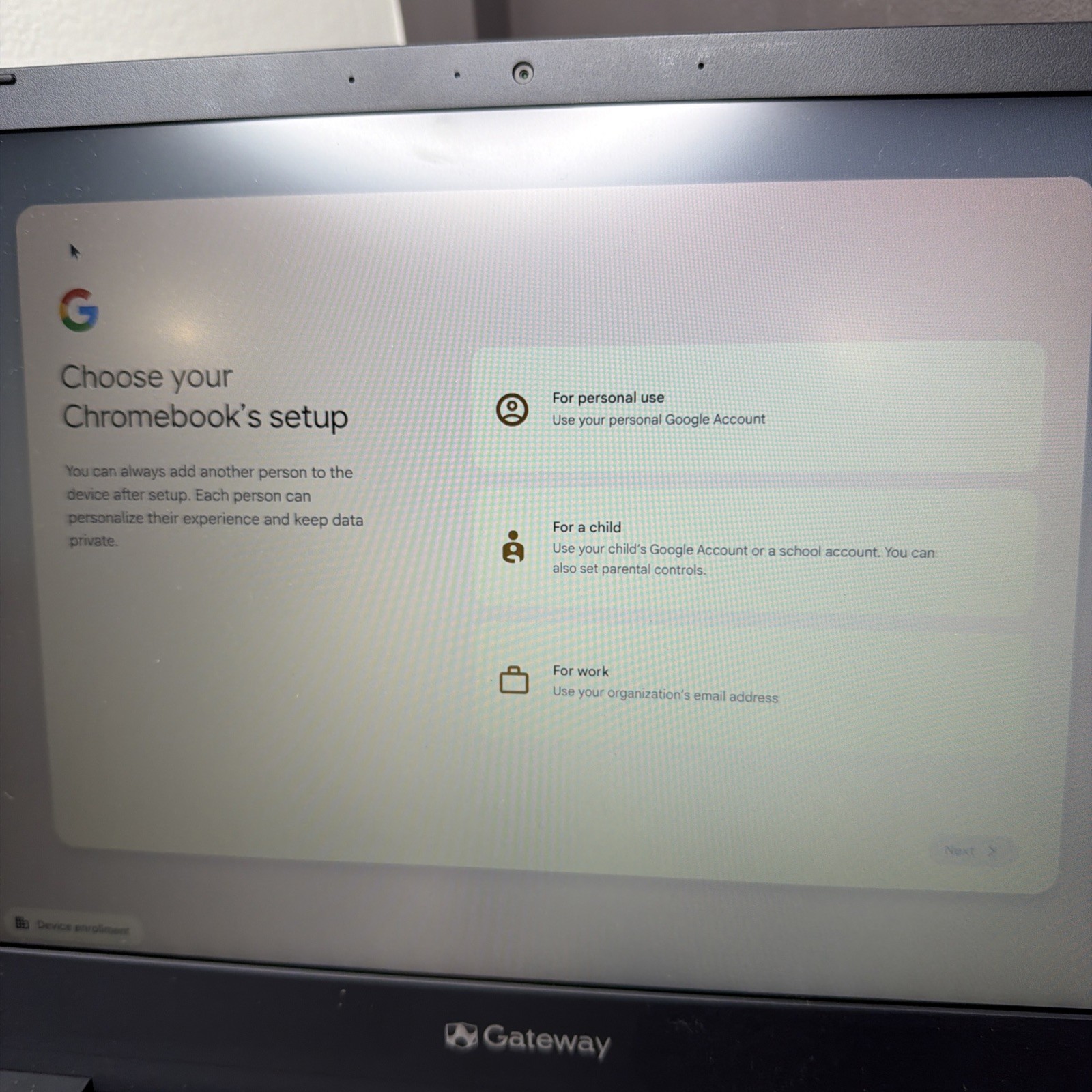 acer Gateway Chromebook 314 (CBO314-1H-C476) Laptop, 14″ LCD, Intel🔥MINT🔥