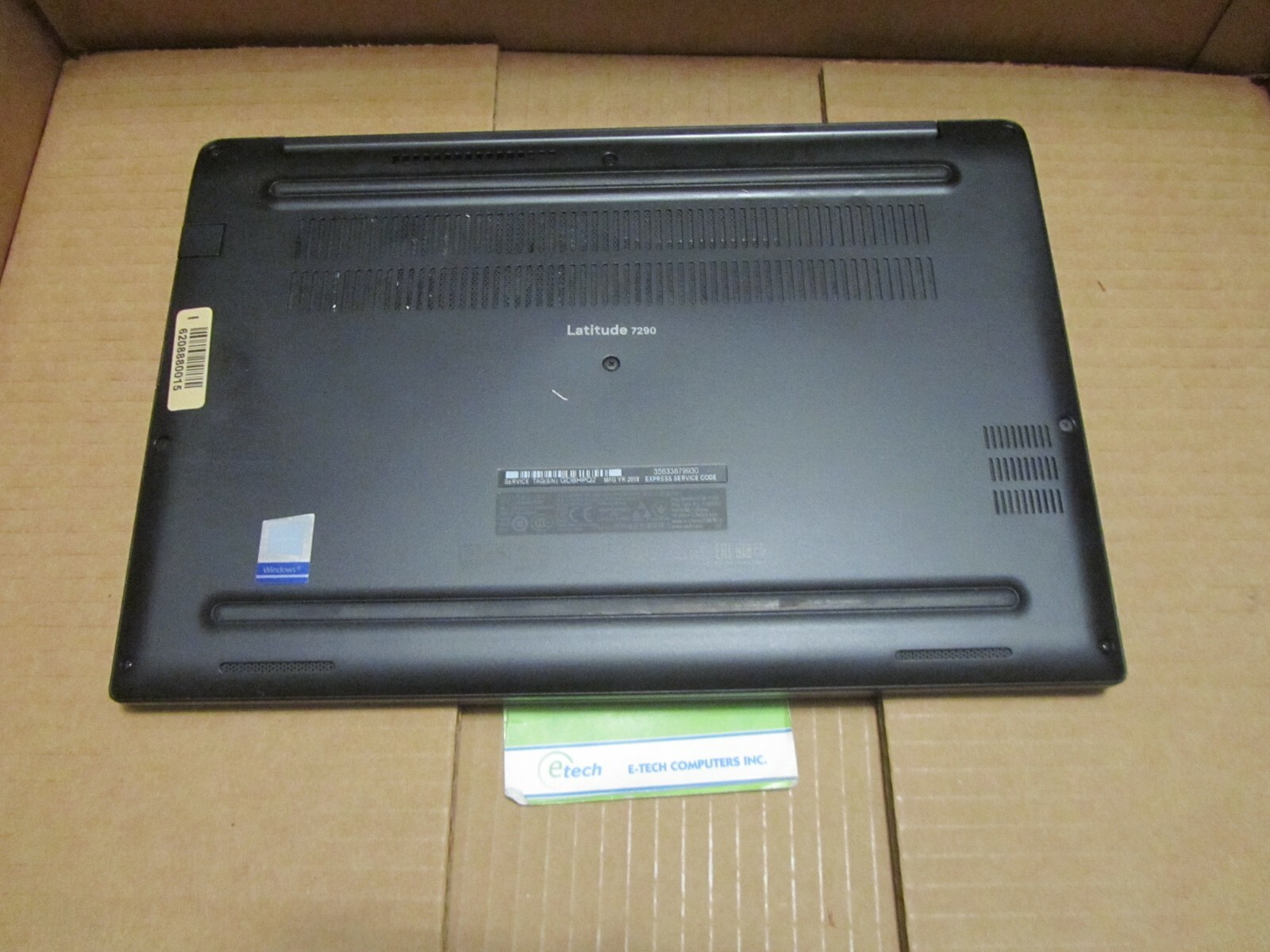 Dell Latitude 7290 i5-8350U 8GB 256GB SSD 12.5″ HD LCD good condition