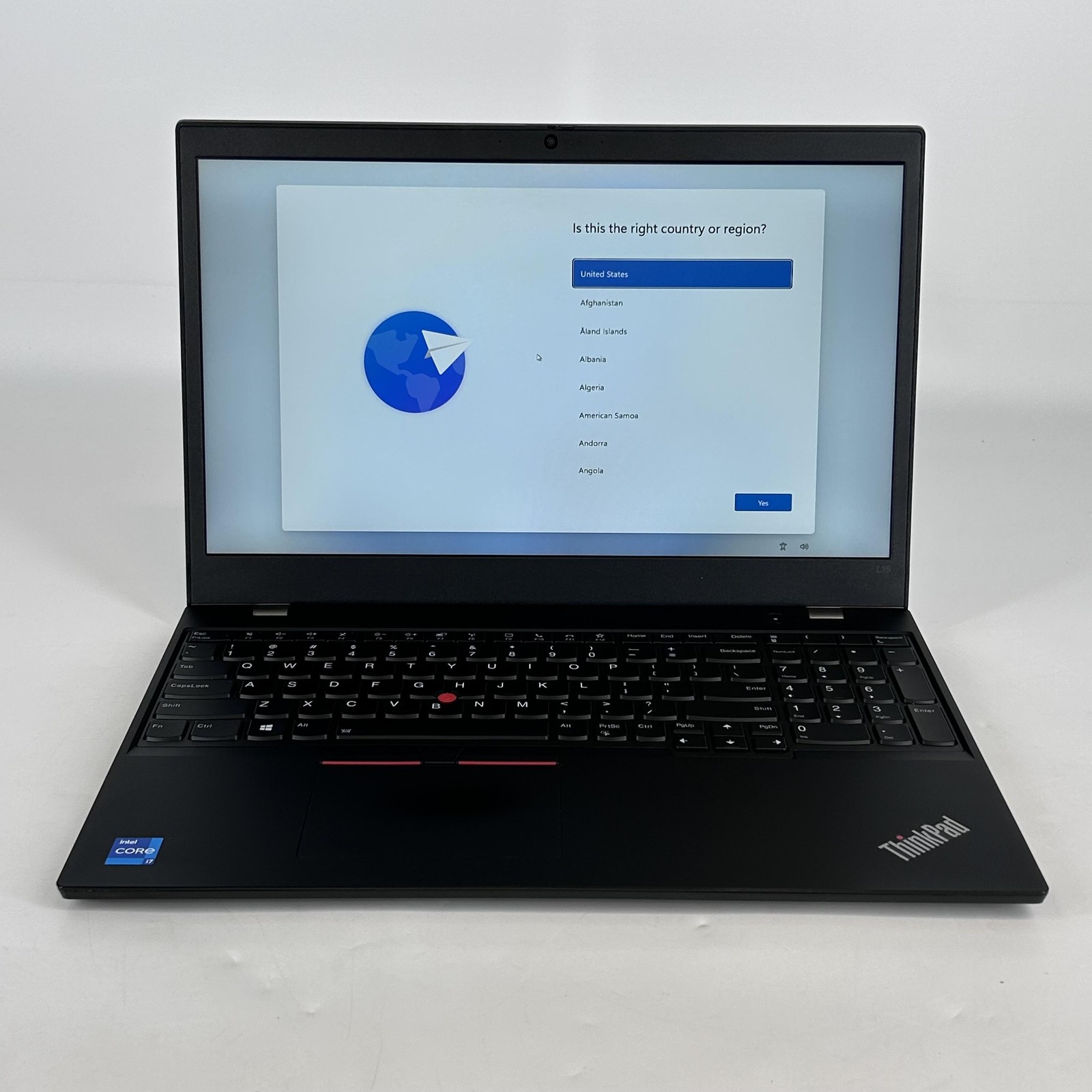 Lenovo ThinkPad L15 Gen 2 FHD TOUCH i7-1165G7 2.80GHz 32GB 256GB SSD Good