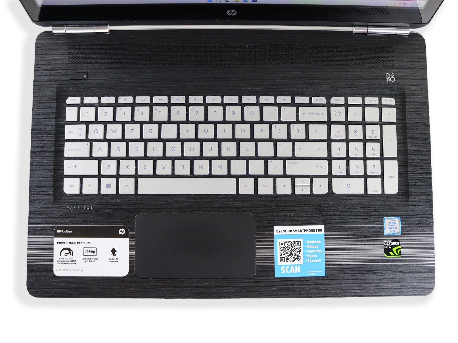 HP ENVY 17.3 TOUCH Intel i7-6700HQ 256GB SSD + 1TB HDD, 16GB RAM, NVIDIA 960M