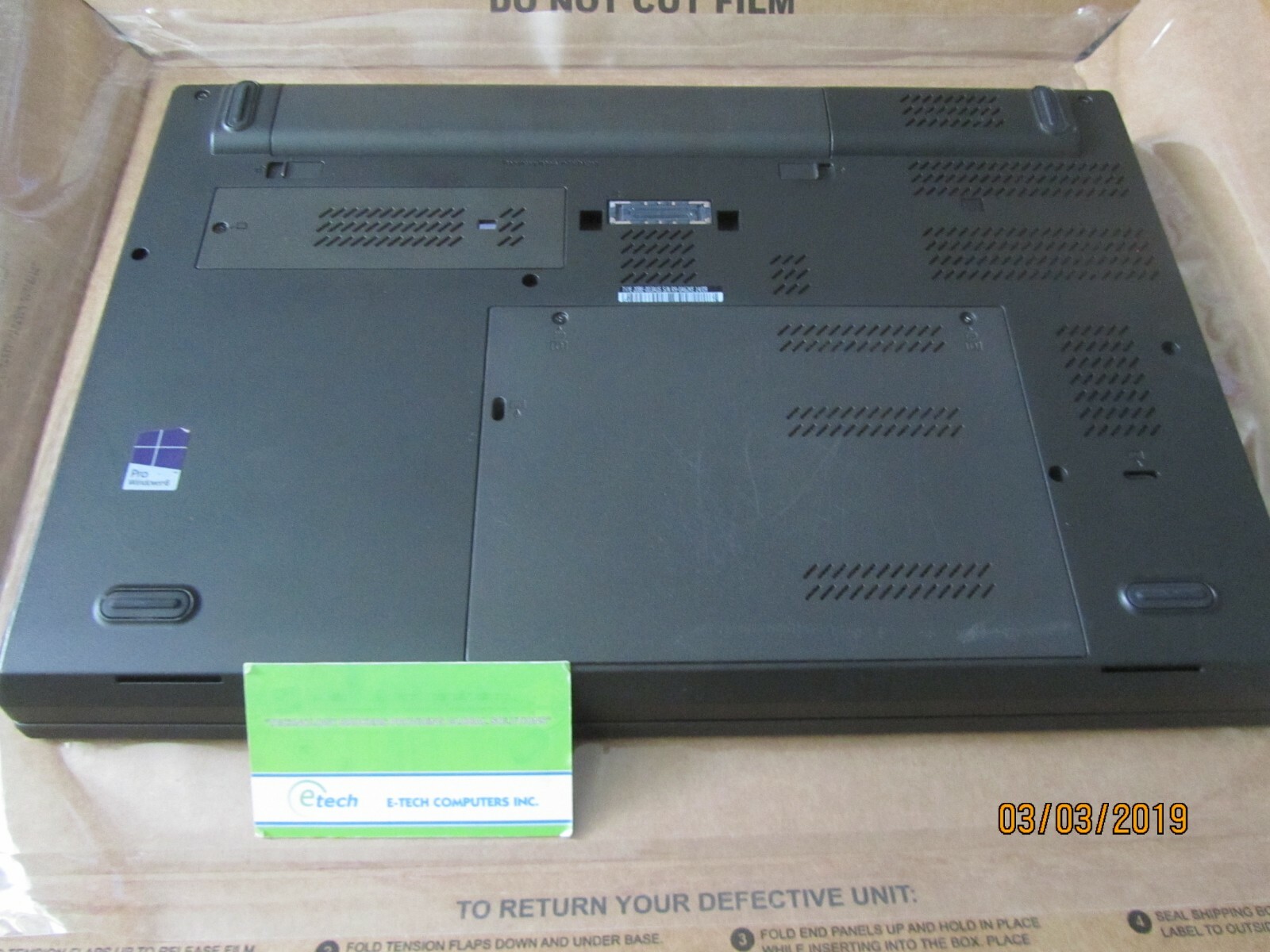 20BE003AUS ThinkPad T540p i5-4200M, 8GB RAM, 500GB SATA, 15.6″ HD, Win7 or Win10