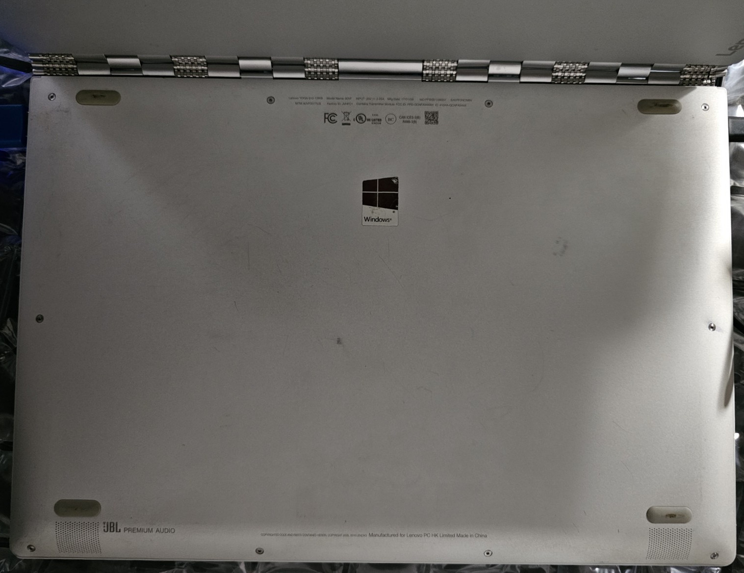 Lenovo Yoga i7 16GB RAM, Wifi 6, Touchscreen, Win 11 **NEW M.2 SSD AND BATTERY**
