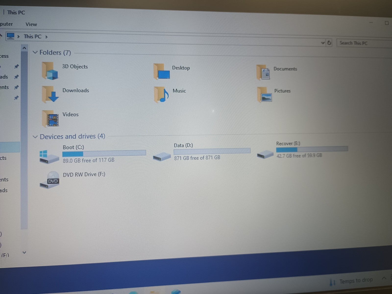Medion Akoya E6422 i5-6200 CPU 2,30GHz 8GB 128GB HDD 1TB Windows 10 15.6″ Laptop