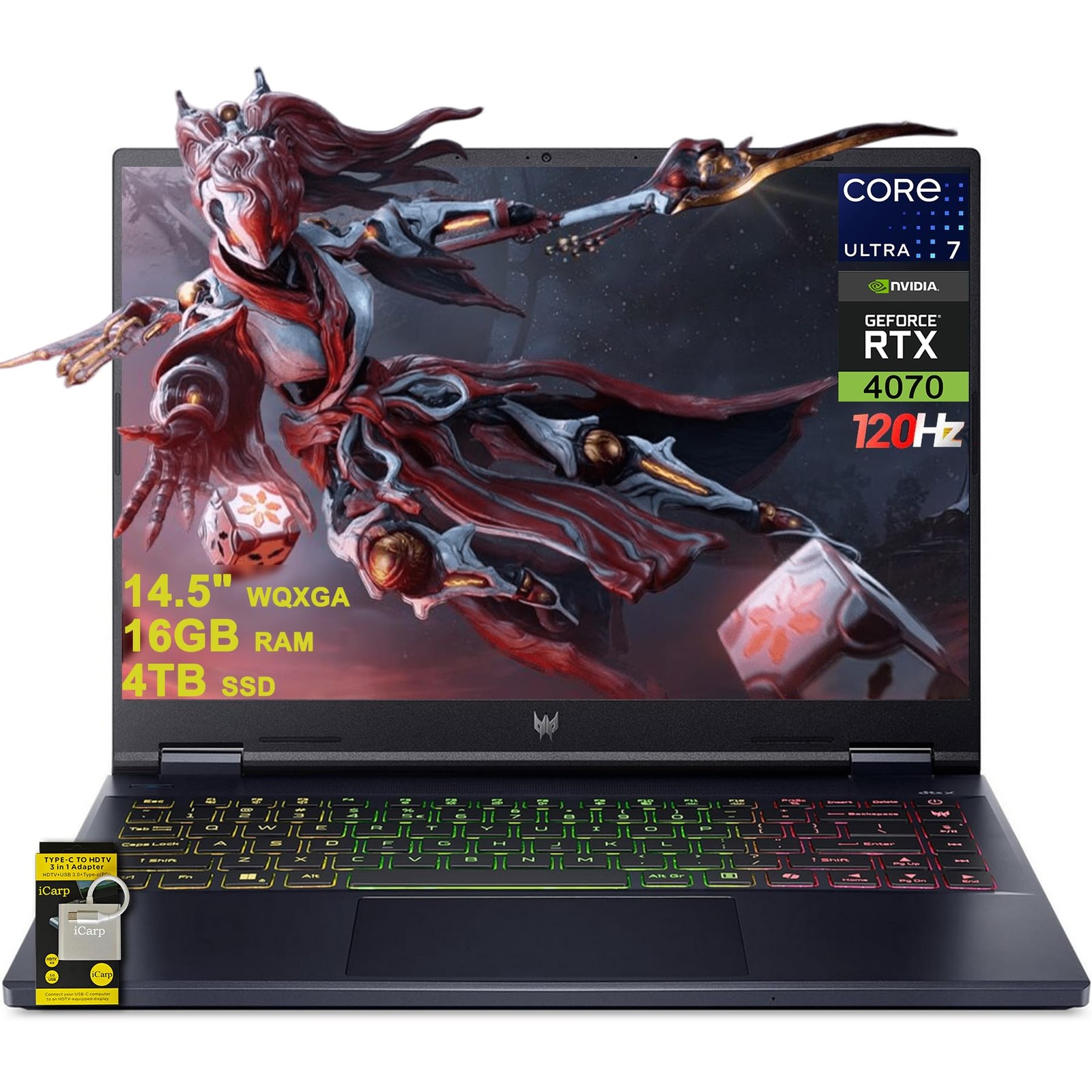 Acer Predator Helios Neo 14 Gaming AI PC Laptop 14.5″ WQXGA (2560×1600) 120Hz (1