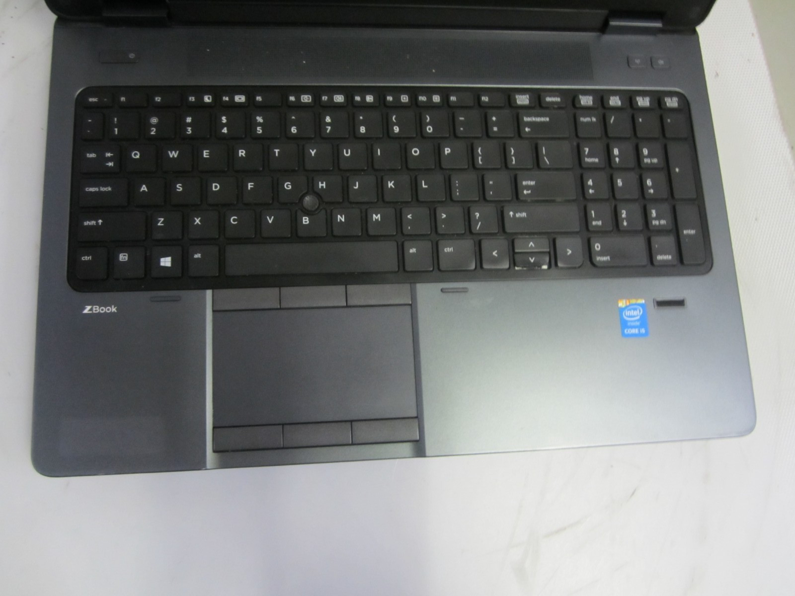 HP ZBook 15 i5-4300M 2.6GHz 16GB NO OS/HDD/AC LAPTOP READ!
