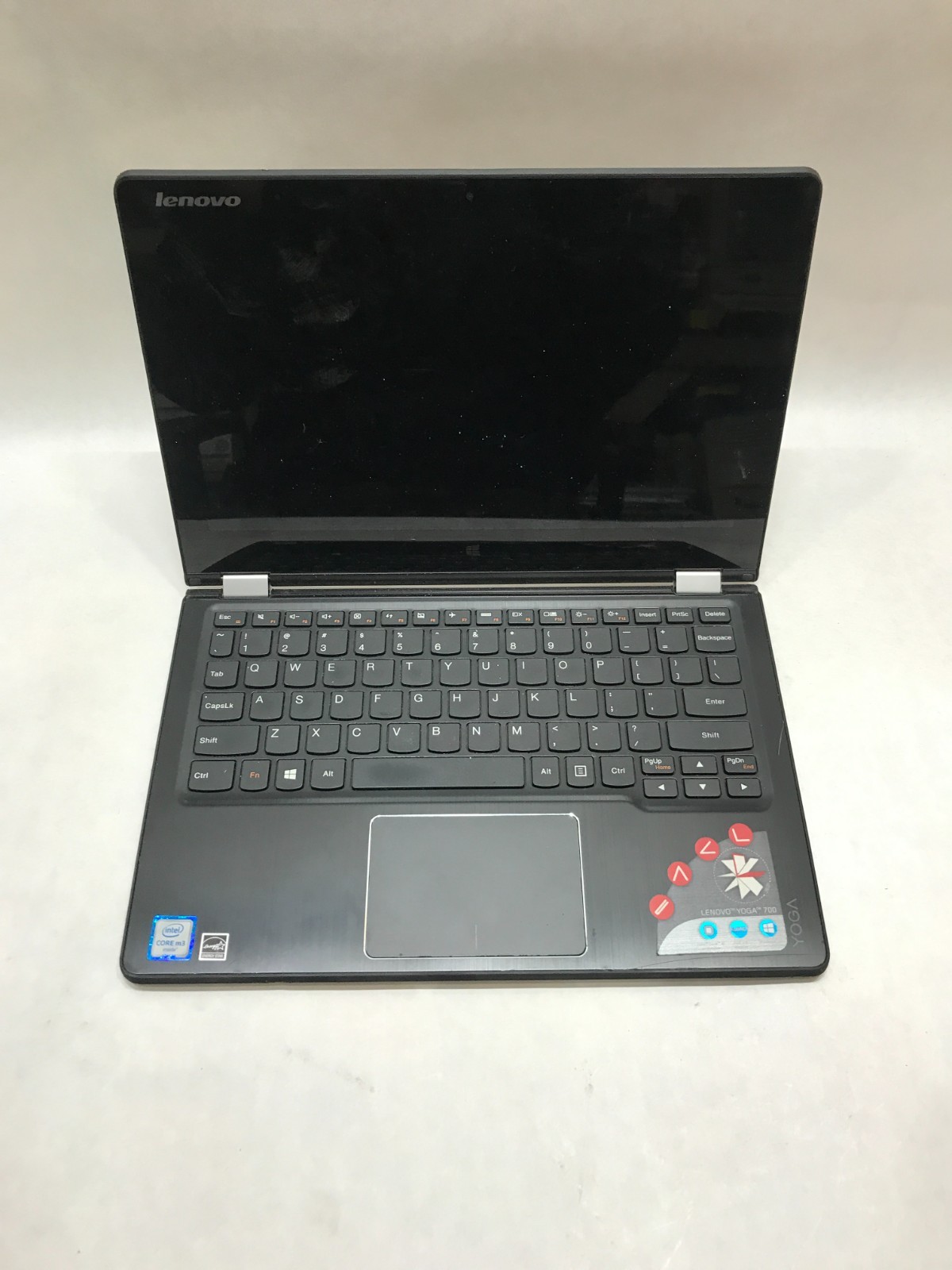 Lenovo Yoga 700-11ISK 11″ Intel Core m3 4GB RAM NO SSD/OS For Parts UNTESTED -DW