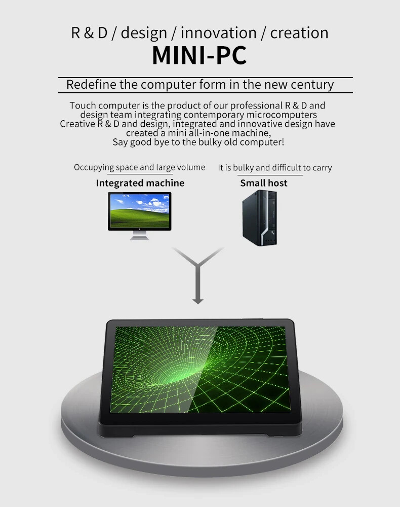Intel Celeron 9″ 1920*1200 Windows 10/Android 7/ Linux All-in-One PC & Tablet
