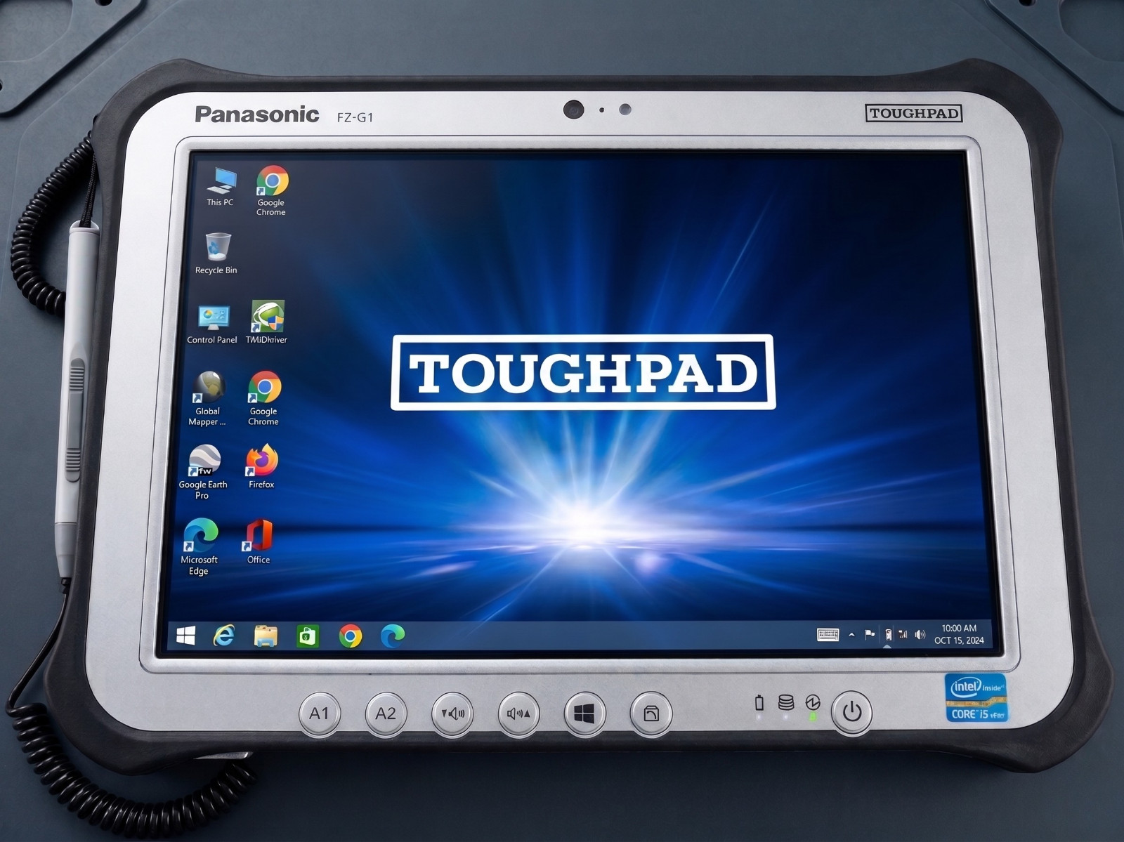 Panasonic Toughpad FZ-G1 with Built-in GPS and Global Mapper 15 (Mint Condition)