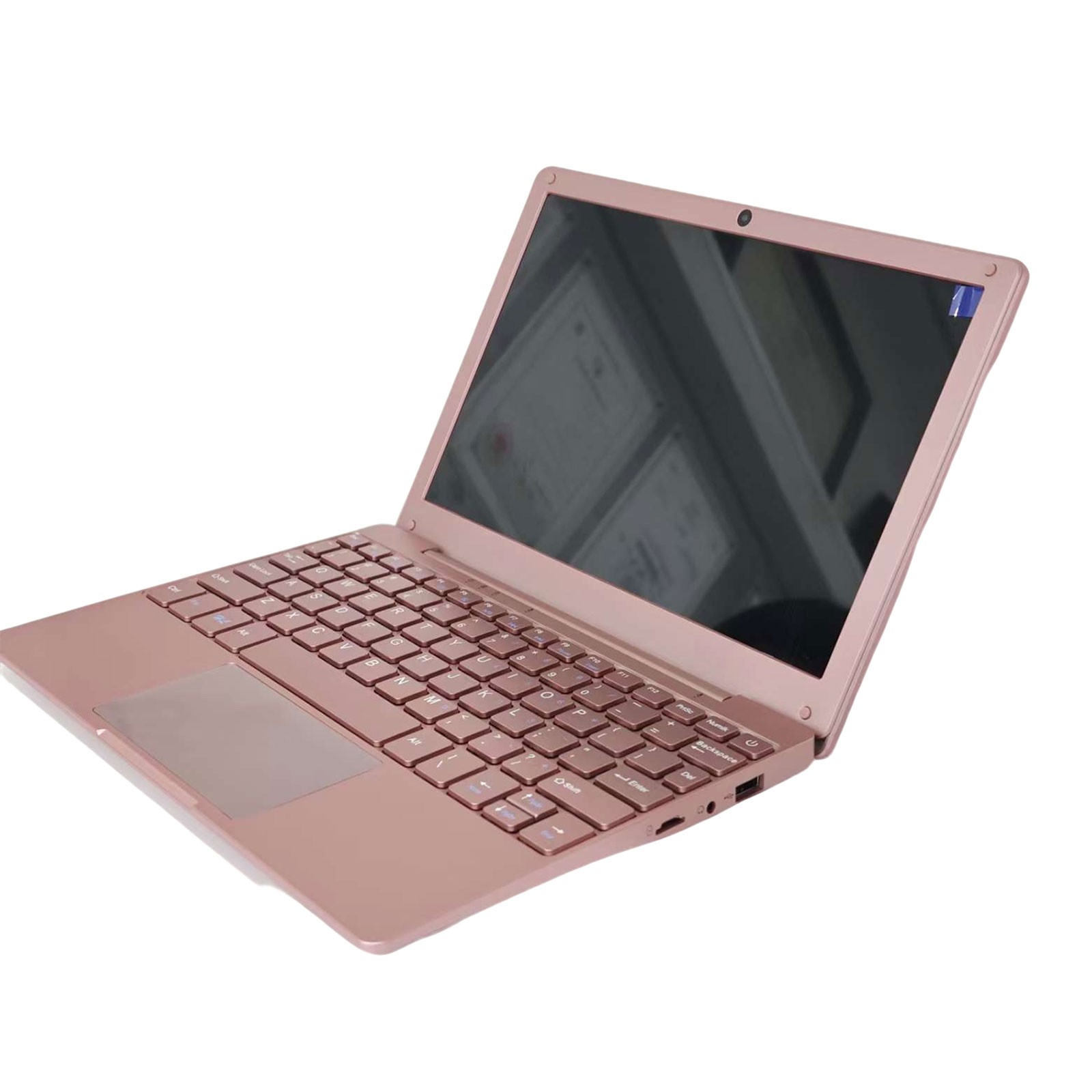 Windows 11 Laptop 10in Quad Core Notebook 8GB+128GB With Bluetooth WiFi Pink