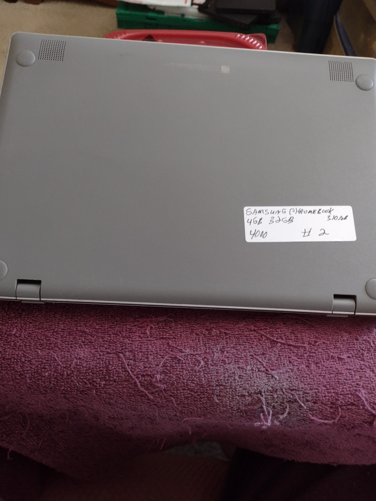 SAMSUNG XE310XBA Chromebook 4 11.6″ Intel N4000 4GB32GB nice clean NEW BATTERY
