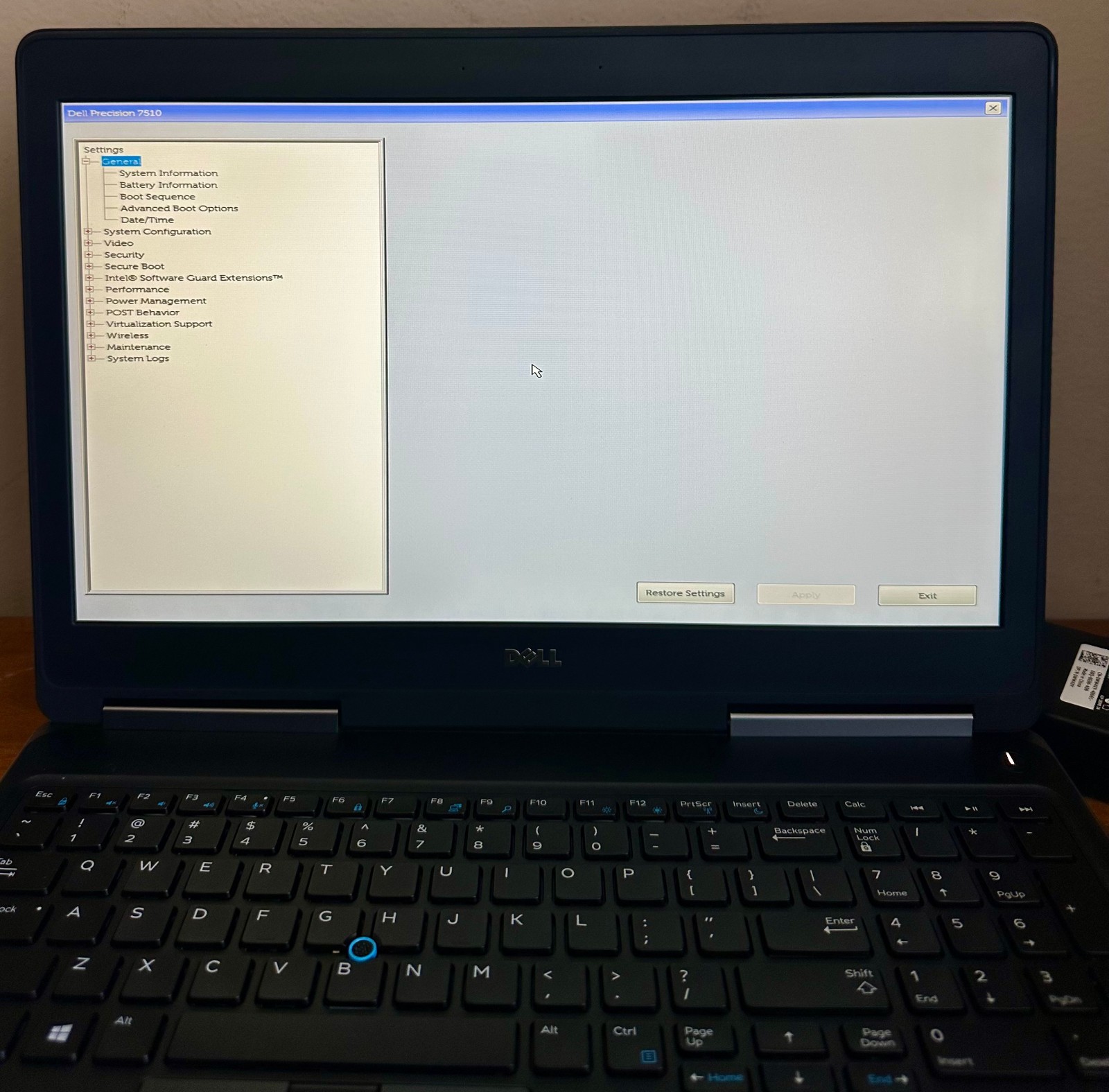 Dell Precision 7510 Intel Core Xeon 256GB SSD E3-1535M v5 2.9 15.6 Laptop PC