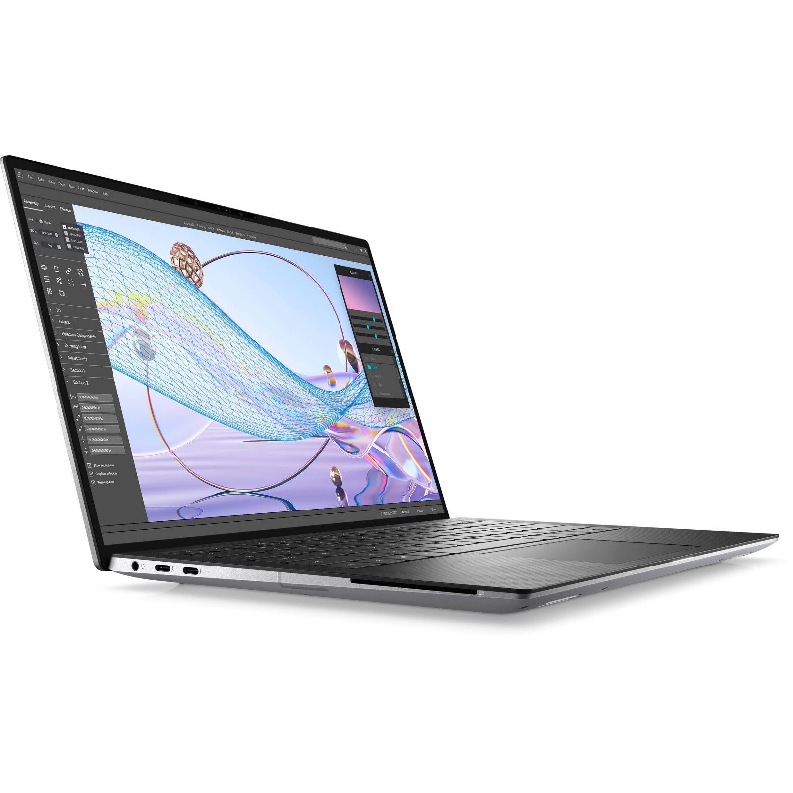 Dell Precision 5470 i7-12800 32GB 1TB RTX A1000 14″ Win11 Pro Silver Laptop