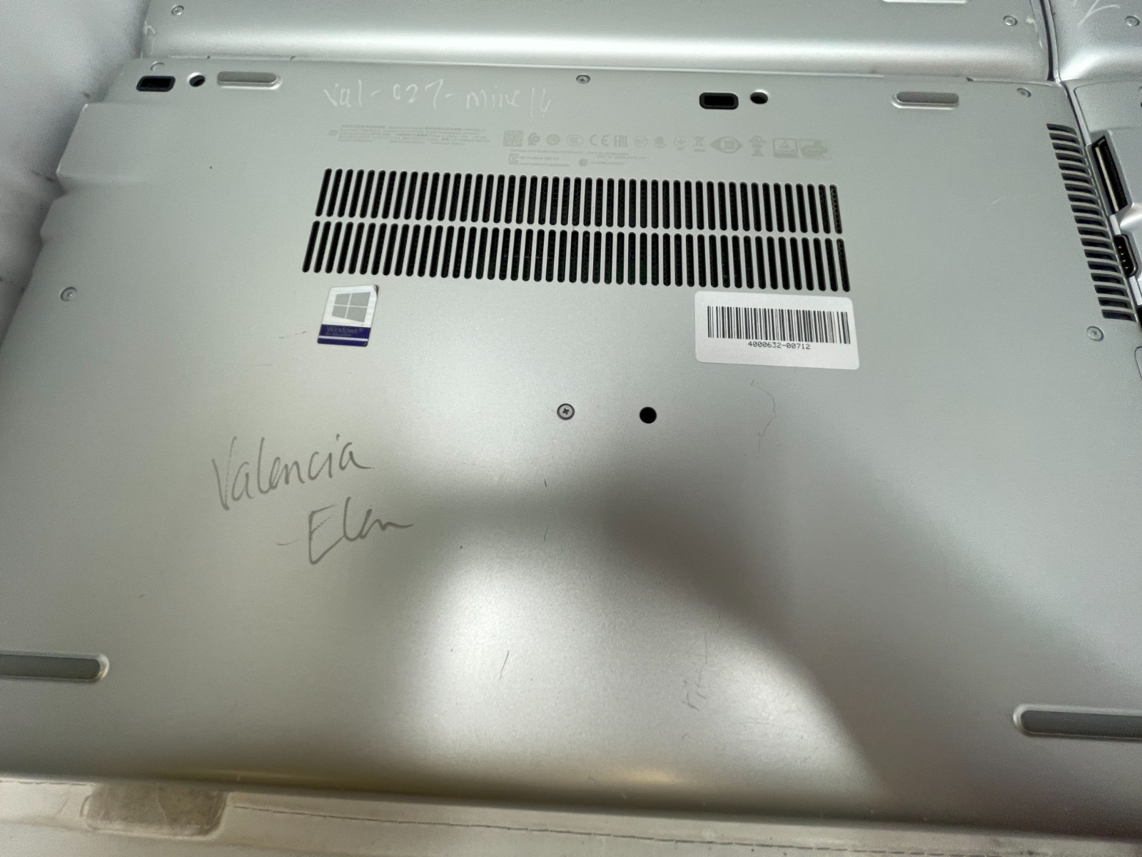 Lot – 4 HP ProBook 650 G4 15.6″ i5-7200U @2.50GHz | 256GB SSD 8GB RAM Win 11 Pro