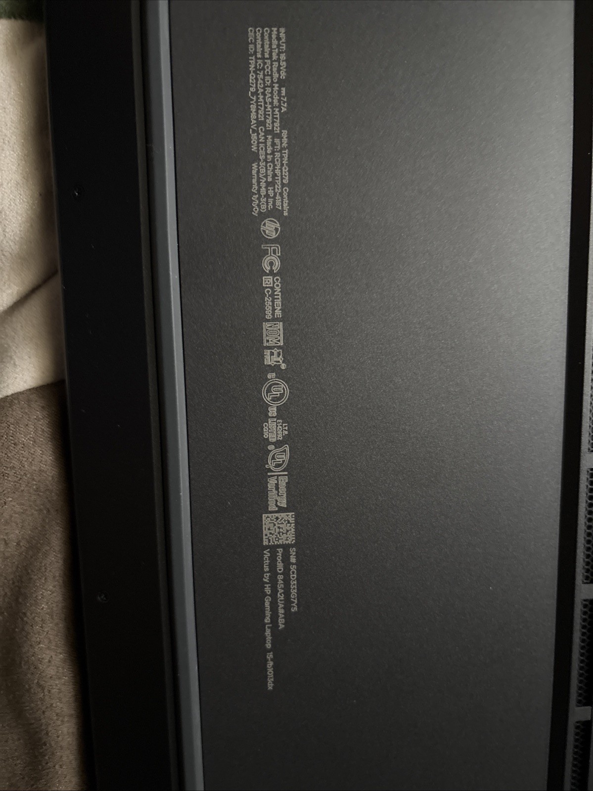 HP Victus 15.6-inch Gaming Laptop Ryzen 7000, RTX 2050, Windows 11 Home