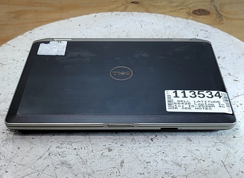 DELL LATITUDE E6420 Laptop Intel I5-2520M 4GB SEE NOTES