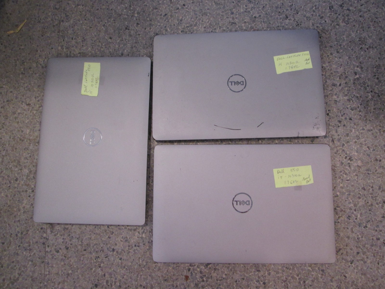 Lot of 3! Dell Latitude 5410 14″ Laptop i5-10310U 1.7GHz