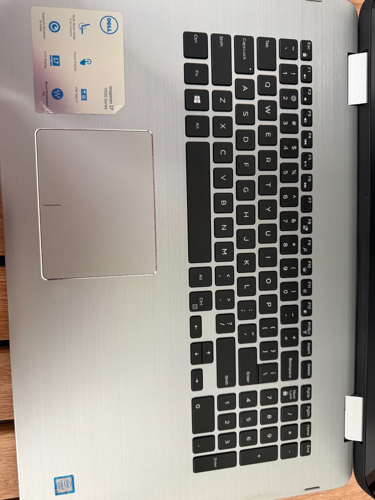 Dell Inspiron 17 (P30E) 17.3″ Intel Core i7-7th GEN Processor #835
