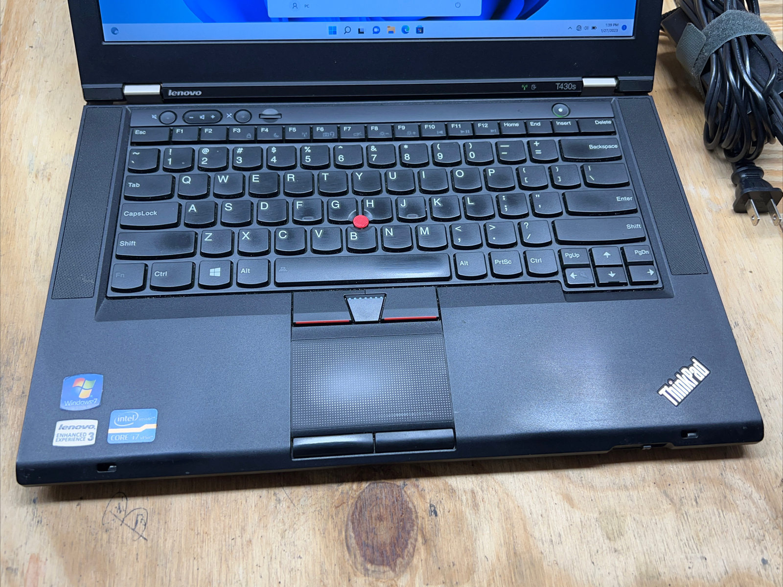 Lenovo Thinkpad T430s Laptop i5-3520M 2.90GHz 8GB Ram 256GB SSD Win11 Pro