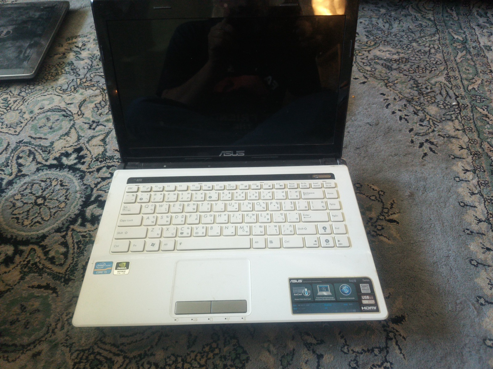 Broken Asus Model A43s