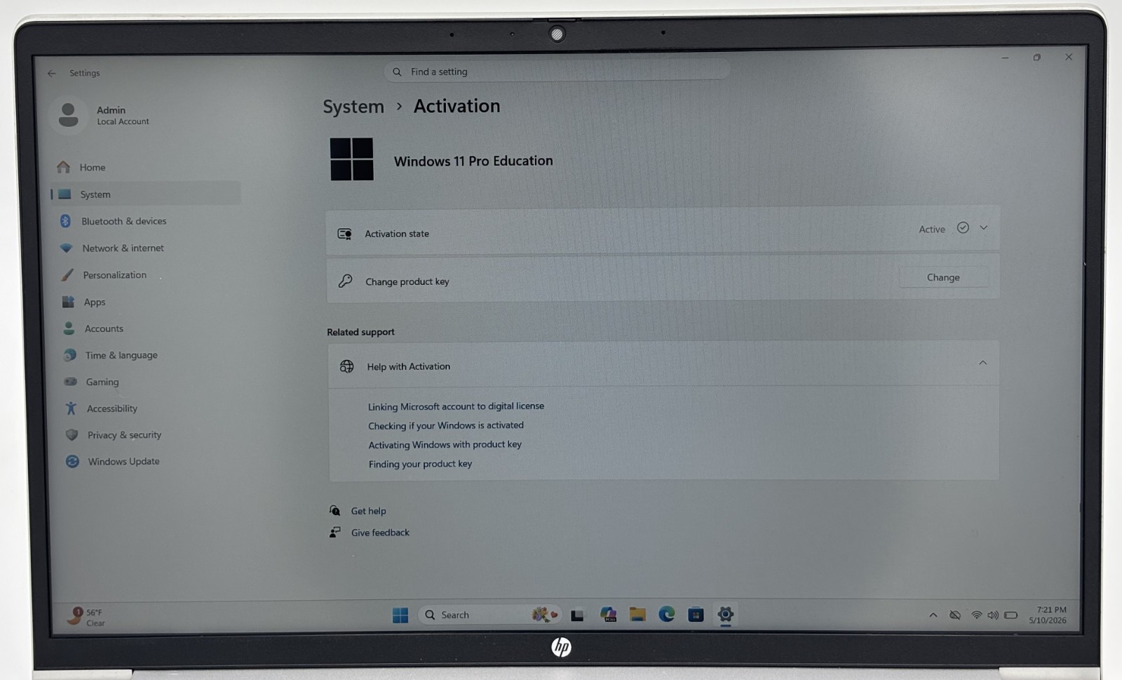HP PROBOOK 650 G8 | Laptop | CORE I5-1135G7 2.40GHZ | 256GB | 16GB | WIN11Pro