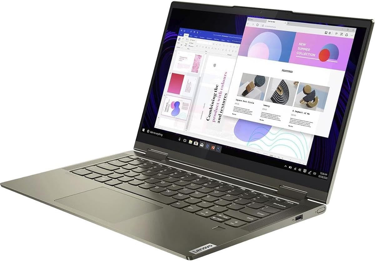 Lenovo Yoga 7i 2-in-1 14″ FHD Touch Laptop i5-1135G7 12GB RAM 512GB SSD W11 Dark