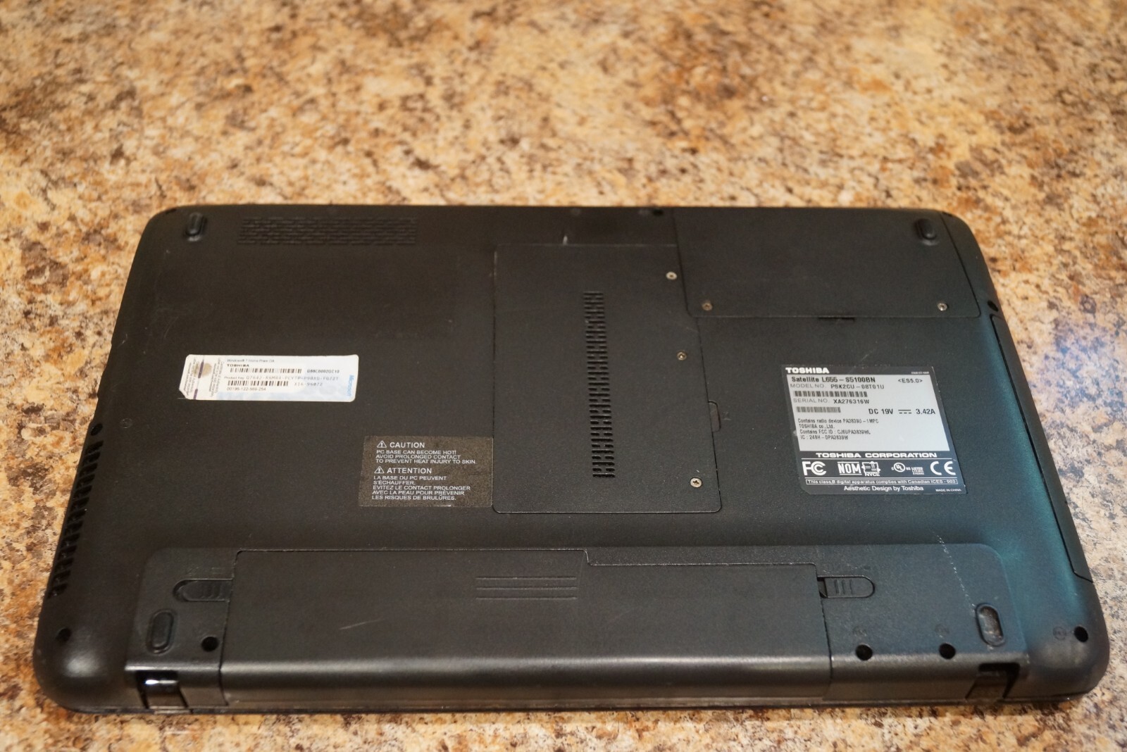 Activated 22H2 WIN 10 PRO Toshiba L655-S5100BN@2.00GHz,4GB RAM 500GB HDD