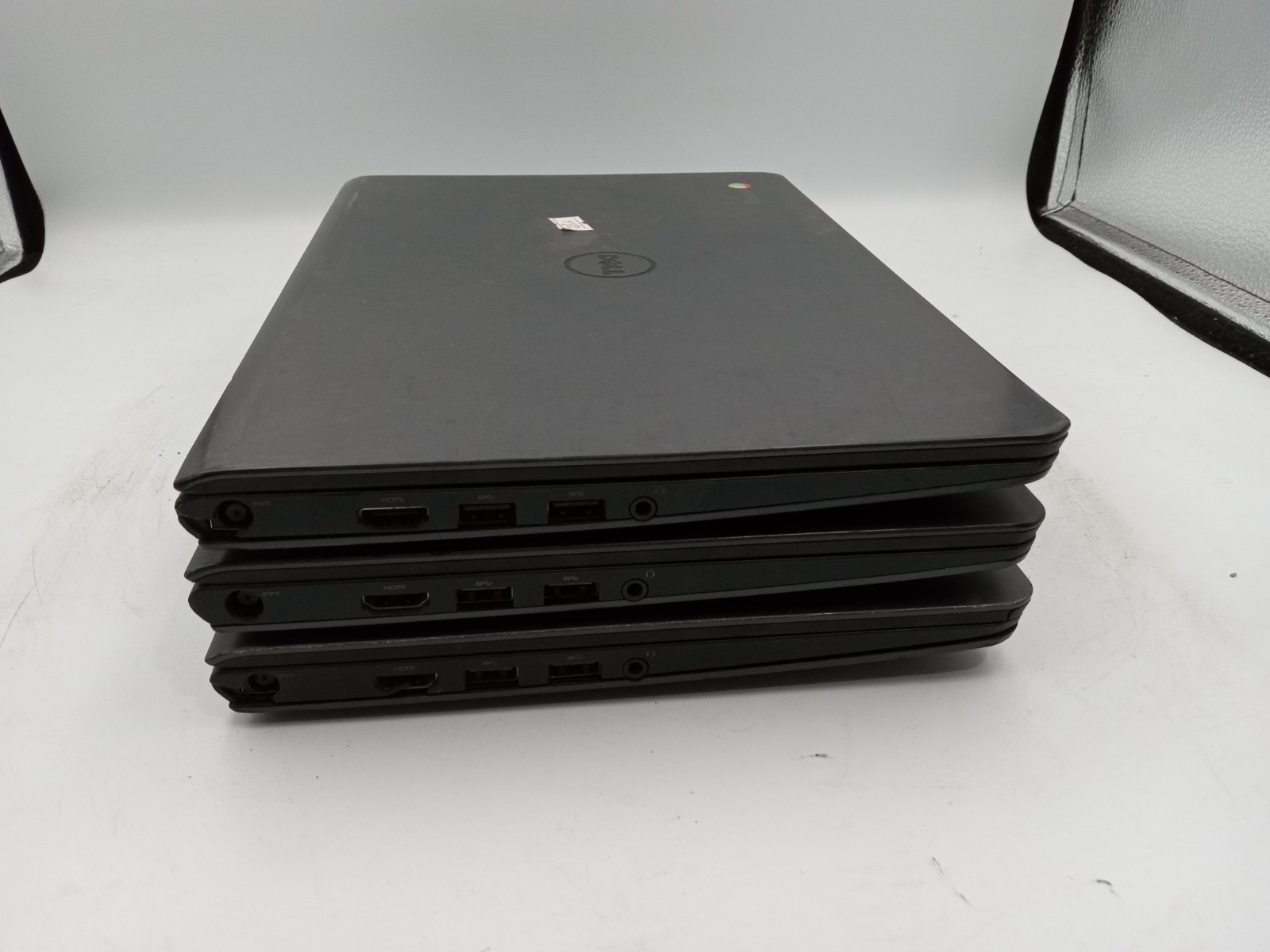 Lot of 3 – Dell Chromebook 11 CB1C13 – FOR PARTS / REPAIR – VARIOUS ISSUES -RR