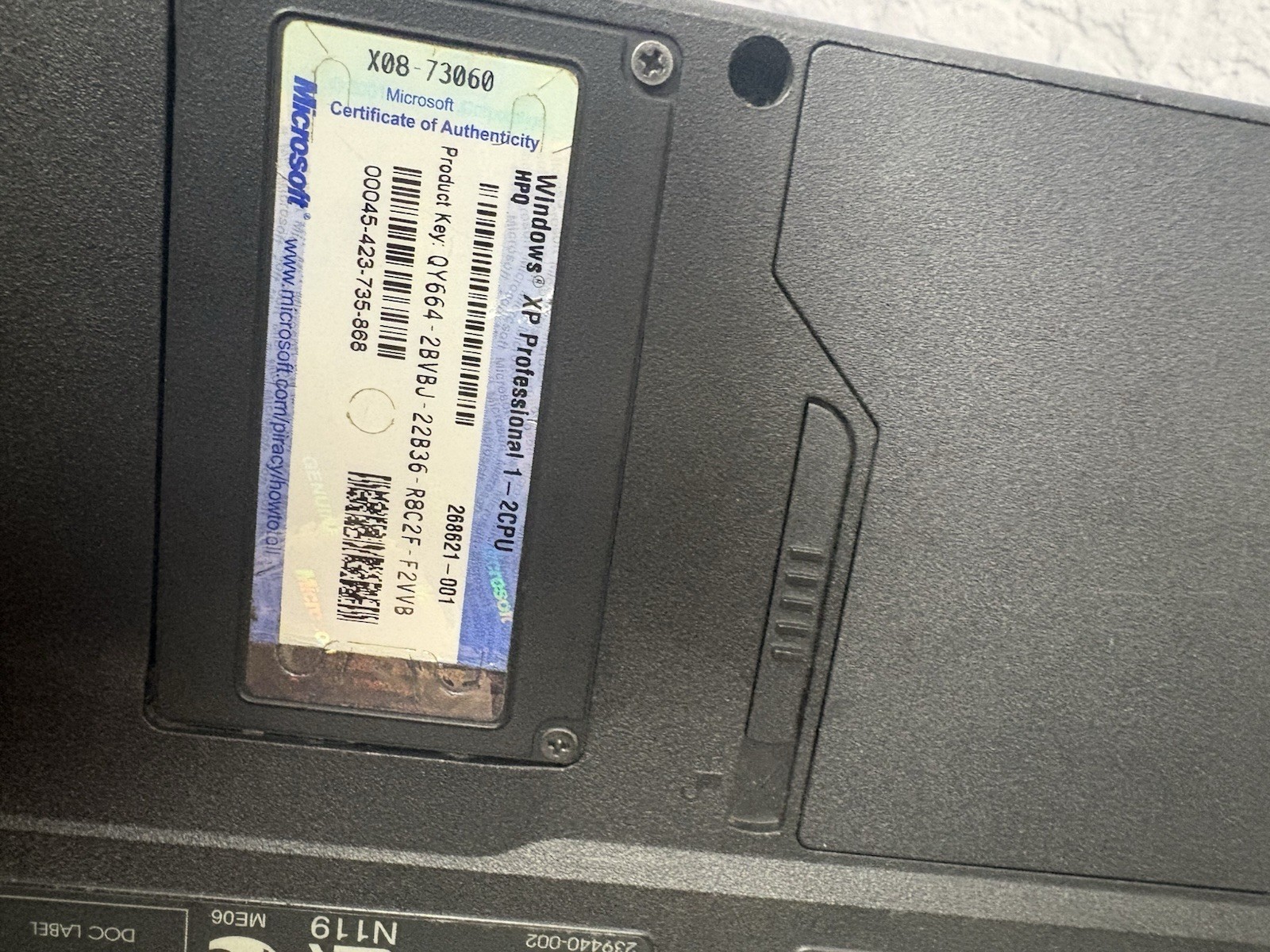 Compaq Evo N610c Vintage Laptop Untested