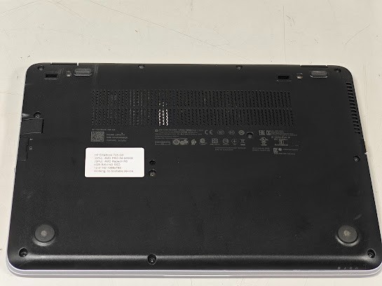 HP EliteBook 725 G3 – AMD PRO A8-8600B, AMD Radeon R6, 4 GB