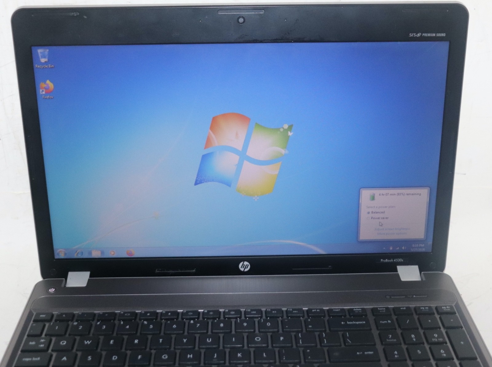 HP ProBook 4530s |Intel core i5@2.30 GHz|4GB RAM |500G HDD|WIN 7 Prof|Webcam